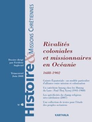 cover image of Rivalités coloniales et missionnaires en Océanie 1688-1902
